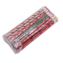 Load image into Gallery viewer, 10 Pcs Christmas Pattern 187*8mm Eraser Wood Hb Pencil Color Pen Pole Children Students Painting Sketch Write Student Stationery