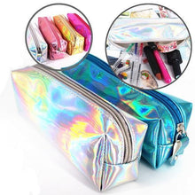 Load image into Gallery viewer, 1Pcs 11.11 Dream Magic Cool Pencil Case Super Shiny PU Laser Pencils Bags High Quality Stationery Pouch Office School Supplies