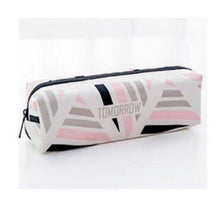 Load image into Gallery viewer, 1PCS Canvas Starry Sky Pencil Case School Pencil Cases for Girl Stationery Geometry Pencil Bag Big Black Pen Box School Supplies