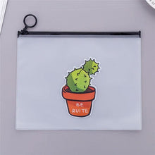 Load image into Gallery viewer, 1 Pcs Kawaii Cactus Waterproof PVC Pencil Cases Pen Bags Stationery Storage School Supplies Pencil Bags Free Shipping