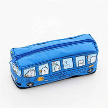 Load image into Gallery viewer, 1Pc Creative School Bus Pencil case Large Capacity Cute Pencil case School Minecraft etui Pencilcase estuche escolar Trousse