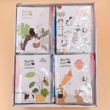 Load image into Gallery viewer, 1 Set 8*11cm Cute Bear Cat Notebook with Ballpoint Pen Notepad Button Diary Book Exercise Book Escolar Papelaria School Supply