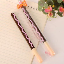 Load image into Gallery viewer, 3Pcs/Lot Biscuit Shape Gel Pen Kawaii Office Accessories Stationery Items Stationery School Supplies Pens Cute
