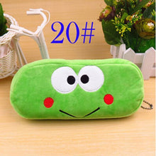 Load image into Gallery viewer, 1 PCS Cute Cartoon Plush Pencil Case Kawaii Large Size School Kids Pencil Box Animals Stationery Fashion Makeup Bag for Women
