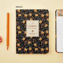 Load image into Gallery viewer, New Arrival Cute PU Leather Floral Flower Schedule Book Diary Weekly Planner Notebook School Office Supplies Kawaii Stationery
