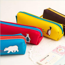 Load image into Gallery viewer, Cute animals Pencil Case Stationery Storage Pencil bags Organizer&amp; pen Bag School Office Supply Escolar High Quality Storage bag
