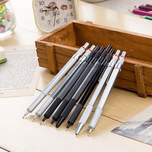 Load image into Gallery viewer, High Quality 0.5/0.7/0.9/2mm rotring Mechanical Automatic Pencil RedCircle Drafting Metal Pencil for professional Drawing Comic
