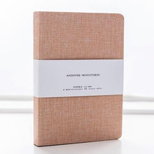 Load image into Gallery viewer, 32K Simple Cloth Cover Fashion Notebook Blank Cute Notebook Traveler Notebook
