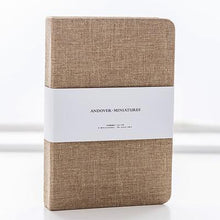 Load image into Gallery viewer, 32K Simple Cloth Cover Fashion Notebook Blank Cute Notebook Traveler Notebook
