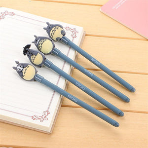 0.5mm Cartoon Kawaii Japanese Totoro Pen Gel Pens Cute Korean School Supplies Wholesale For Kids Student Prize