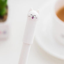 Load image into Gallery viewer, 1pc Creative Stationery Student Pen Cute Cat Gel Pen 0.5mm Full Needle Black Ink Pen School Supplies Office Supplies
