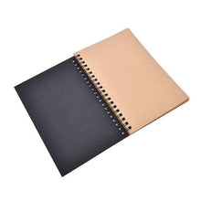 Load image into Gallery viewer, Sketchbook Diary for Drawing Painting Graffiti Soft Cover Black Paper Sketch Book Memo Pad Notebook Office School Supplies Gift
