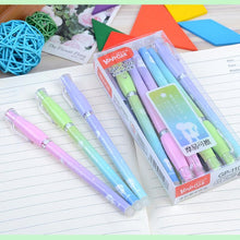 Load image into Gallery viewer, 2pcs/set 2018 New Erasable Pen Gel Kawai Gel Pen School Chancery Supply Stationary Cute Funny Stationery 0.38 Blue
