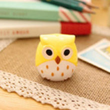 Load image into Gallery viewer, 4 color Cute Kawaii Lovely Plastic Owl Automatic Pencil Sharpener Creative Stationery Gifts For Kids School Supplies
