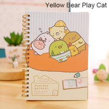 Load image into Gallery viewer, Kawaii Spiral Coil Notebook/Diary Agenda/Pocket book/Office School Supplies From Japan Cartoon Rilakkuma &amp; Sumikkogurashi
