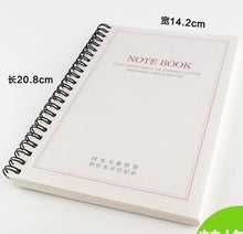 Load image into Gallery viewer, A5 Spiral Business Office Notebook Notepad Meeting Diary Journal Gift Loose-leaf Spiral Bound Multifunction
