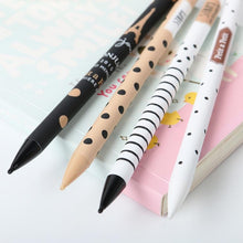 Load image into Gallery viewer, 1PC New 0.5mm Cute Kawaii Plastic Mechanical Pencil Lovely Dots Tower Automatic Pen For Kids Korean Stationery
