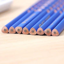 Load image into Gallery viewer, Groove Slim Triangle Wooden HB Pencil Correction Writing Posture Pencil School Office Stationery Cartoon Healthy Standard Pencil
