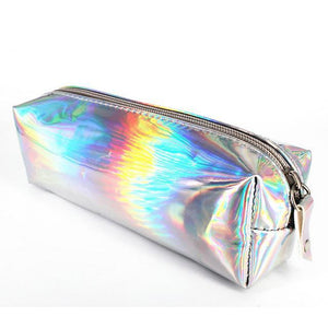 1Pcs 11.11 Dream Magic Cool Pencil Case Super Shiny PU Laser Pencils Bags High Quality Stationery Pouch Office School Supplies