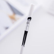 Load image into Gallery viewer, white Cartoon character gel pen creative 0.38mm Black ink stationary pens kawaii cute korea japanese kawai office school 1Z807
