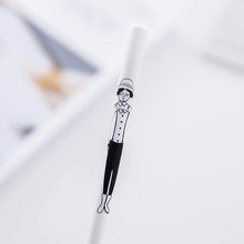 Load image into Gallery viewer, white Cartoon character gel pen creative 0.38mm Black ink stationary pens kawaii cute korea japanese kawai office school 1Z807
