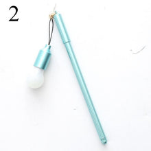 Load image into Gallery viewer, Cute Multifunctional 0.38 Light Pen Bulb Dust Plug Gel Pen Creative Plastic Neutral Pen Korean Stationery For Gift Novelty Item
