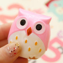 Load image into Gallery viewer, 1PC Kawaii Owl Pencil Sharpener Cutter Knife Promotional Gift Stationery Student Double Control Cartoon Pencil Sharpener
