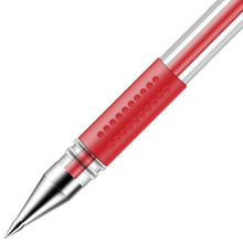 Load image into Gallery viewer, 3 pieces black red blue 0.5 mm bullet head Gel ink Pen signing pen 6600es
