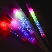 Load image into Gallery viewer, 1PC Glitter Cute Pen Liquid Color Kawaii Pen Magic Light Gel Pens Crystal Pen Office Writing Cute Stationery Gift
