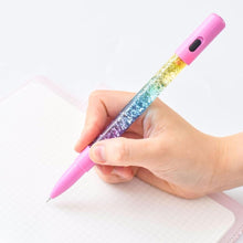 Load image into Gallery viewer, 1PC Glitter Cute Pen Liquid Color Kawaii Pen Magic Light Gel Pens Crystal Pen Office Writing Cute Stationery Gift
