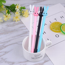 Load image into Gallery viewer, 2pcs/set 0.38mm Kawaii Rabbit Erasable Pen Blue / Black Magic Gel Pen School Office Writing Supplies Student Stationery
