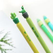 Load image into Gallery viewer, 1 Piece Cute Cactus Love Silicone  0.5mm Press Automatic Mechanical Pencil School Office Supplies Student Stationery Gift
