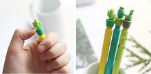 Load image into Gallery viewer, 1 Piece Cute Cactus Love Silicone  0.5mm Press Automatic Mechanical Pencil School Office Supplies Student Stationery Gift
