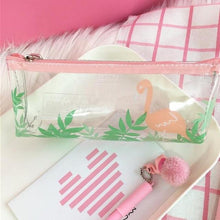 Load image into Gallery viewer, Transparent Pencil Cases for girls Cute PVC cactus pen bag School Supplies Stationery pouch kawaii Pencil Box canetas escolar
