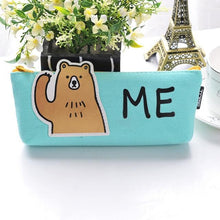 Load image into Gallery viewer, Animal Pencil Case Fabric School Supplies Bts Stationery Gift School Cute Pencil Box Pencilcase Pencil Bag School Supply Tool
