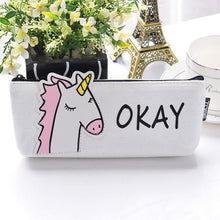 Load image into Gallery viewer, Animal Pencil Case Fabric School Supplies Bts Stationery Gift School Cute Pencil Box Pencilcase Pencil Bag School Supply Tool
