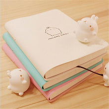 Load image into Gallery viewer, 2019 Cute Kawaii Notebook Cartoon Cute Lovely Journal  Diary Planner Notepad for Kids Gift Korean Stationery Three Covers
