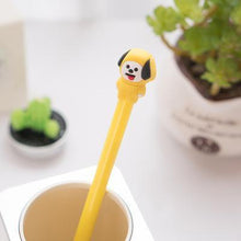 Load image into Gallery viewer, 8 Style BT21 BTS Bangtang Boys Marker Pencil Shooky Tata Chimmy Rj Cooky Painting Tool Kawaii Stationery Gel Pens for School
