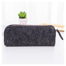 Load image into Gallery viewer, Creative Simple Felt Capacity Pencil Bag Stationery Storage Organizer Pencil Case Box School Supply Gift Stationery
