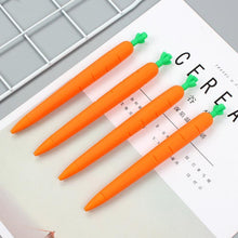 Load image into Gallery viewer, Carrot Mechanical Pencils 0.5mm Silicone Kawaii Automatic Pencils For Kids Girls Gifts Cute Korean Stationery Material Escolar
