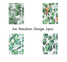 Load image into Gallery viewer, Nordic Summer Series Palm Leaf Designs Notebook Hard Cover A6 A7 Journal Notepad Stationery School Supplies Escolar
