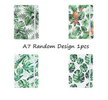 Load image into Gallery viewer, Nordic Summer Series Palm Leaf Designs Notebook Hard Cover A6 A7 Journal Notepad Stationery School Supplies Escolar
