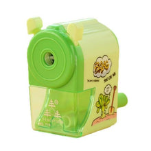 Load image into Gallery viewer, Korean Style Hand Crank Mechanical Accessory Sharpener Creative Student Cartoon Print Pencil Sharpener For Kids School Supply
