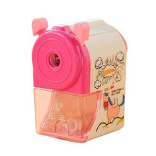 Load image into Gallery viewer, Korean Style Hand Crank Mechanical Accessory Sharpener Creative Student Cartoon Print Pencil Sharpener For Kids School Supply
