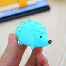 Load image into Gallery viewer, 1pcs Color Random Kawaii Hedgehog Design Double Orifice Mini Pencil Sharpener Children Cartoon Pencil Sharpener
