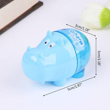 Load image into Gallery viewer, Cute Cartoon Hippo Pencil Sharpener School Supplies Stationary Students Gifts
