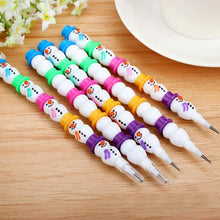 Load image into Gallery viewer, 1PCS/Lot Stationery Cute Snowman Pencils Cartoon Gift Pencil With 5 Segments Assembled School And Office Supplies
