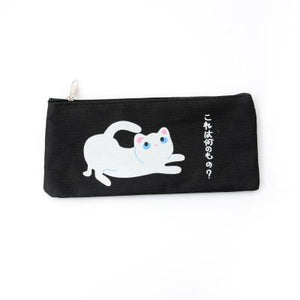 1pcs Children Love Gift Pencil Case Canvas School Supplies Kawaii Stationery Estuches Chancery School Cute Pencil Box Pen Bags