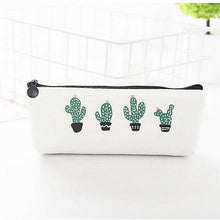 Load image into Gallery viewer, 1pcs Children Love Gift Pencil Case Canvas School Supplies Kawaii Stationery Estuches Chancery School Cute Pencil Box Pen Bags
