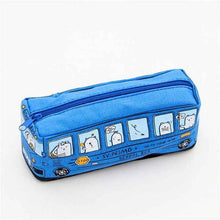 Load image into Gallery viewer, 1Pc Creative School Bus Pencil case Large Capacity Cute Pencil case School Minecraft etui Pencilcase estuche escolar Trousse
